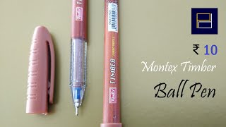 Montex Timber Ball Pen an INR 10  663 [upl. by Eirena]