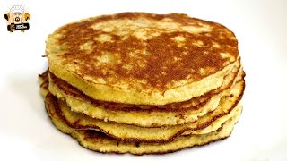 3 INGREDIENT HOMEMADE BANANA PANCAKES RECIPE [upl. by Donalt]