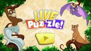 Live Puzzle Forest Animals  App for kids [upl. by Noraha]