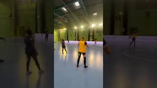 Handball girls practice handball youtubeshorts ehfeuro2024 ehf ehfcl girls practice [upl. by Seluj582]