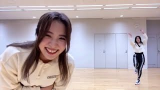 showroom 더워서 에어컨 조절하다 아와오도리 추는 후짱 한글자막 [upl. by Lara]