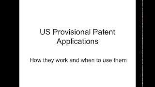 Provisional Patent Applications Explained [upl. by Bekaj]