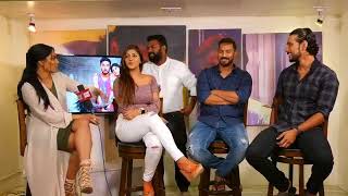 Interview with Yashika Anand and Iruttu Araiyil Murattu Kuthu movie team [upl. by Neeroc]