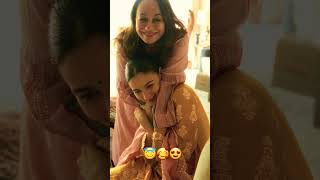 Alia with family bollyfashion shortvideo viral [upl. by Ahsian583]