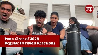 Penn Class of 2028 Regular Decision Acceptance Reactions [upl. by Novelia]