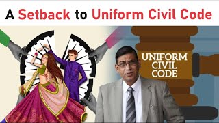 A Setback to Uniform Civil Code  Faizan Mustafa [upl. by Sualkcin665]