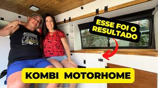 MOTORHOME  TERMINAMOS OS ARMÁRIOS kombihomeartesanal [upl. by Etselec610]