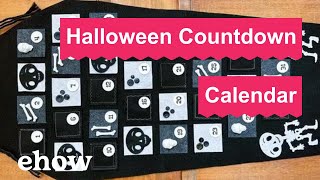 A Halloween Countdown Calendar Full of Tricks amp Treats [upl. by Aneekahs238]