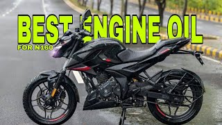 Best Engine Oil For Pulsar N160  Pulsar N160 engine oil  Motul engine oil 20w50 For Pulsar N160 [upl. by Eillah]