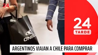 Argentinos viajan para comprar en Chile aprovechan los feriados para trasladarse  24 Horas TVN [upl. by Suoiradal]