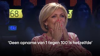 Caroline Tensen al bijna 25 jaar de koningin van 1 tegen 100  Beau [upl. by Arley]