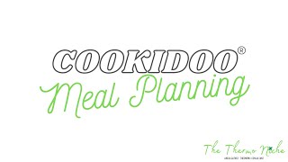 Cookidoo Meal Planning with Anisia Glover  Thermomix Consultant Search Recipes amp Menu Plan [upl. by Fisa]