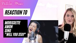 Voice Teacher Reacts to Morissette Amon performs quotWill You Stayquot LIVE on Wish 1075 Bus [upl. by Dabbs]