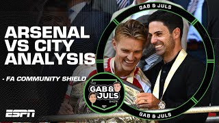 Arsenal vs Man City FULL ANALYSIS The Gunners take the FA Community Shield by penalties  ESPN FC [upl. by Helen]