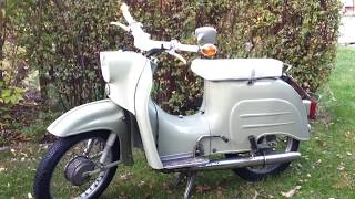 Simson Schwalbe KR 51 Baujahr 1964 Simson Schwalbe TundragrauHandschaltung [upl. by Gianna454]