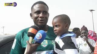 Mbacké final foot ligue amateurreaction suporter de lasc saloum de lasc kaffrine avant le match [upl. by Corri]