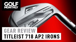 Titleist 718 AP2 Irons Review [upl. by Granese]