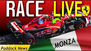 🔴 COMMENTO F1 GARA LIVE Monza Italian GP – Tutte le Emozioni da PADDOCK NEWS 🚀🏁 [upl. by Mullac]