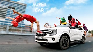 SpiderMan Bros Destroy Deadpools Taxi Car  Comedy SuperHero Battle [upl. by Fernyak905]