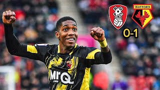 Rotherham win and picking Watfords BEST starting XI [upl. by Jammal]