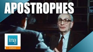 Apostrophes  Claude Levi Strauss quotLe structuralismequot  Archive INA [upl. by Llenil]