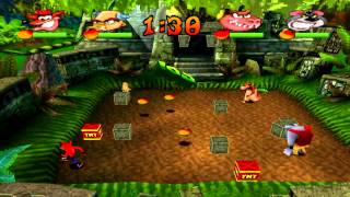 Crash Bash  Jungle Bash Gold Relic [upl. by Hetti]