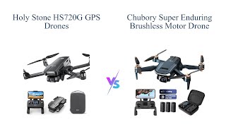 🚁 Holy Stone HS720G vs CHUBORY A77 Best Camera Drone Comparison 📸 [upl. by Nahtaneoj]