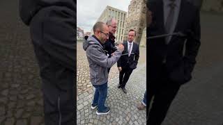 🎬 Fan Moment beim Münster Tatort Dreh mit Jan Josef Liefers und Axel Prahl 29032023 Tatort [upl. by Liek284]