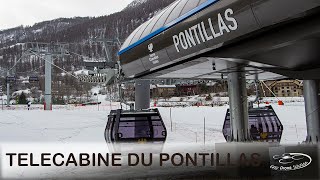 Télécabine du Pontillas  Serre Chevalier Vallée [upl. by Clark844]