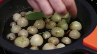 CEBOLLITAS GLASEADAS O CARAMELIZADAS  Guarnición para carnes [upl. by Hakym]