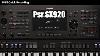 Style Yamaha Psr Sx920 Melayu patam X Remix  Style and Voice Demo Psr Sx920 [upl. by Anirbys]