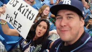 Tampa Bay Rays UNDEFEATED SWEEP Oakland at Tropicana  DJ KITTY SURPRISES US  Incredible GRAND SLAM [upl. by Dougherty998]