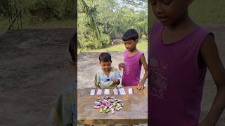 Parchi kholo chocolate jito competition challenge youtube viral shorts video🙆😱 [upl. by Aicirtel]