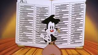 Animaniacs Songs  all the words in the English dictionary [upl. by Matusow759]