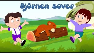 Barnsånger på svenska  Björnen sover med mera [upl. by Novhaj200]