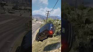 TIRE BLOWOUT causes HUGE AIR TIME😭 gta gtarp gtav MBIRP fivem [upl. by Meek]