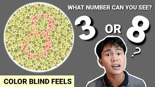 COLOR BLIND TEST  ISHIHARA TEST  PHILIPPINES  TAGALOG  IF YOU SEE A 3 YOU ARE COLOR BLIND [upl. by Scrivenor]