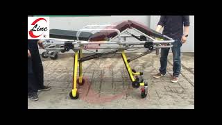 1690 Stretcher  Ambulance Adjustable Trolley NFA8 [upl. by Runck]