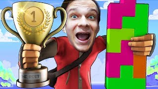 ДА Я ВЫИГРАЛ КУБОК ТЕТРИСЕ С ФИЗИКОЙ НАКОНЕЦ ТО  ТРИКИ ТАУЕР TRICKY TOWERS [upl. by Eninahs228]