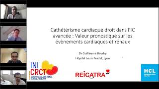 6 Cathétérisme cardiaque droit dans l’IC avancée  Valeur pronostique sur les évènements G BAUDRY [upl. by Libna828]