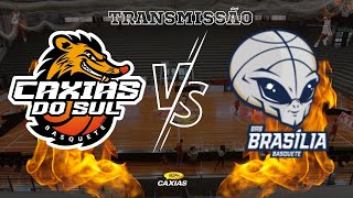 NBB 2425  CAXIAS DO SUL BASQUETE X BRASILIA BASQUETE  AO VIVO  14112024 [upl. by Sekoorb]