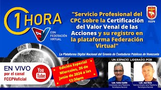 quotServicio Profesional del CPC sobre la Certificación del Valor Venal de las Accionesquot [upl. by Disini981]