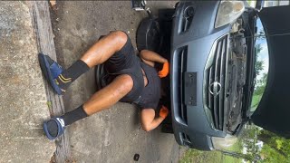 CHANGING THE OIL  DID CAR WORK ALL DAY  family car vlog [upl. by Aneral]