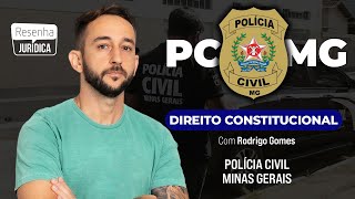 DIREITO CONSTITUCIONAL  Nacionalidade  PCMG Polícia Civil de MINAS GERAIS [upl. by Greenlee]