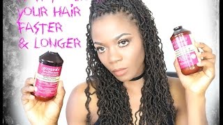 How to Grow your Hair Faster amp Longer Featuring Groganics ProductsJungle Barbie [upl. by Ojibbob]