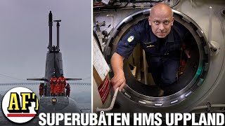 77 meter under ytan – häng med ner till Sveriges modernaste ubåt [upl. by Nyledam]