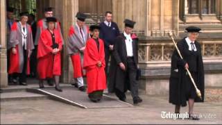 Aung San Suu Kyi honoured by Oxford University with honorary degree [upl. by Angelika]