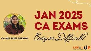 Jan 2025 CA Inter exams will be EASY or CHALLENGING [upl. by Ymaral]