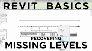 Revit Architecture Tip Finding Missing Levels  BIM Modeling [upl. by Manchester187]