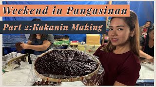 Weekend in Pangasinan Part 2 Kakanin Making Empalate [upl. by Ettezyl654]